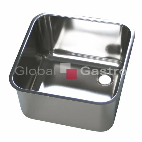 Dřez lisovaný 550x500x250mm L | OEM 8700094