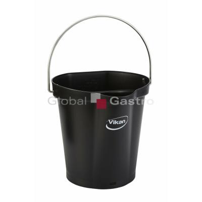 MASOPROFIT 570502056889 | Vědro 6 litrů - černá