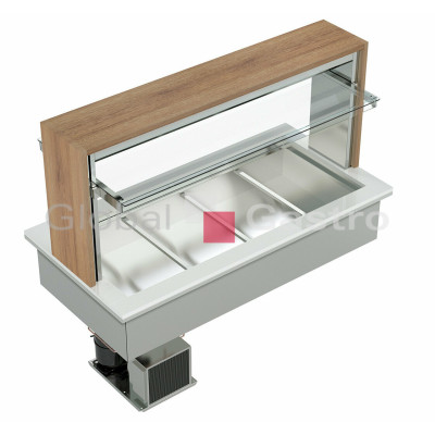 Vitrina bufetova vyhrivana DOGE ISOLA 1400 BM | ENOFRIGO 6130811