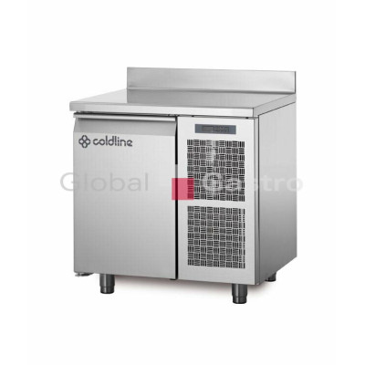 Chladící stůl TA09/1M s deskou a zadním lemem | Coldline 6171505TA