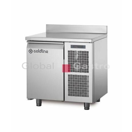 Chladící stůl TA09/1M s deskou a zadním lemem | Coldline 6171505TA