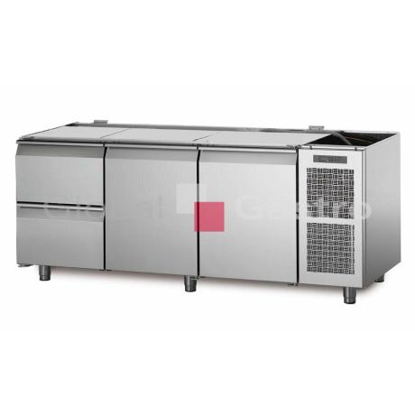 Chladící stůl TS17/2M bez vrchní desky | Coldline 6171514TS