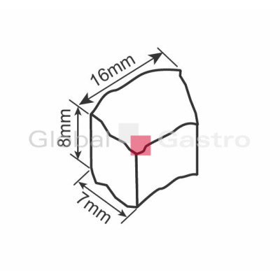 Výrobník nápojového ledu SLT 290 A (155kg/24h   zásobník 50kg) | N.T.F. 5490776