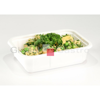 Miska zatavovaci 580ml 165x119x45 1 dilna bila polevkova | Obal 5510099