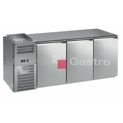 Stůl chladící barový REGS 330E (3sekce/délka 2150mm) s chlazenou vanou na nápoje | 6090035