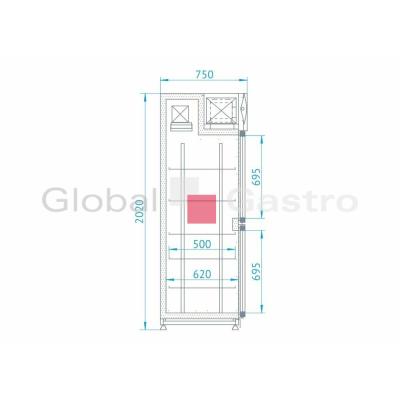 Chl.skříň SCH S 725/2/AG | RAPA 6130104