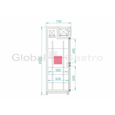 Chl.skříň SCH S 825/2/AG | RAPA 6130105