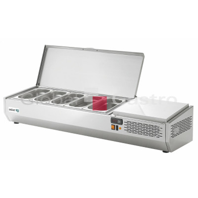 Pizza chladící pultová vitrína Asber GVL 135 (GN1/4) | Asber 6170428