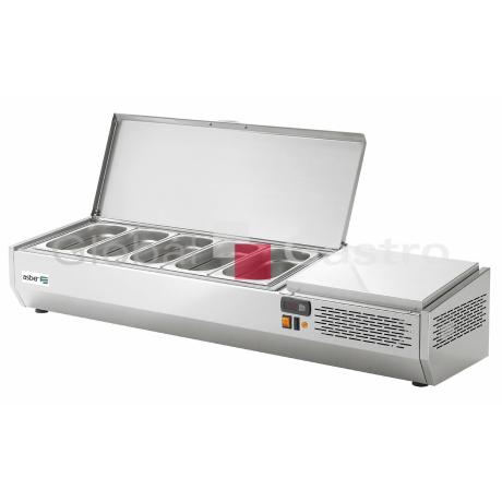 Pizza chladící pultová vitrína Asber GVL 135 (GN1/4) | Asber 6170428