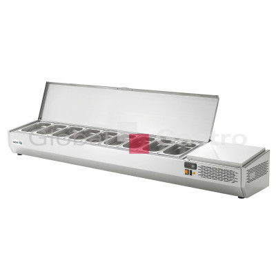 Pizza chladící pultová vitrína Asber GVL 154 (GN1/3) | Asber 6170430