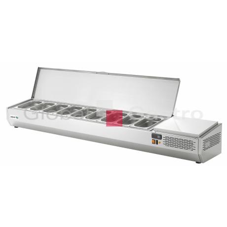 Pizza chladící pultová vitrína Asber GVL 154 (GN1/3) | Asber 6170430