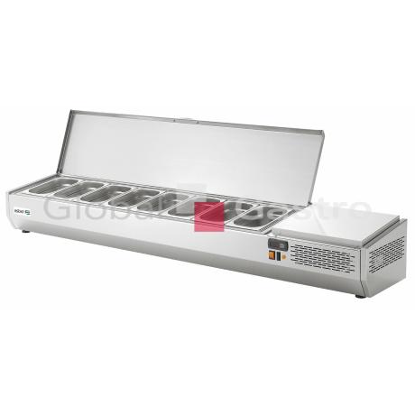Pizza chladící pultová vitrína Asber GVL 180 (GN1/4) | Asber 6170431