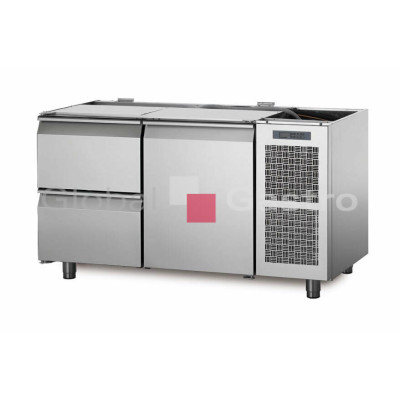Chladící stůl TS13/2M bez vrchní desky | Coldline 6171508TS