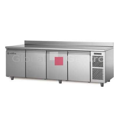 Chladící stůl TA21/1M s deskou a zadním lemem | Coldline 6171519TA