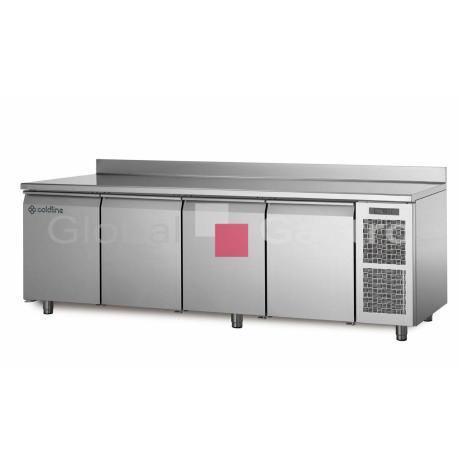 Chladící stůl TA21/1M s deskou a zadním lemem | Coldline 6171519TA