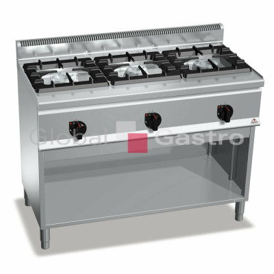 Plynový sporák Bertos G6F3MH12 | Bertos 7096014