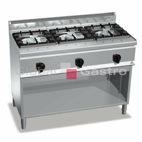 Plynový sporák Bertos G6F3MH12 | Bertos 7096014