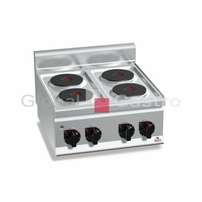 Elektrický sporák Bertos E6P4B | Bertos 7096041