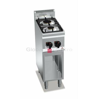MASOPROFIT 7096801 | Plynový sporák Bertos G6F2MPW (9,5 kW)