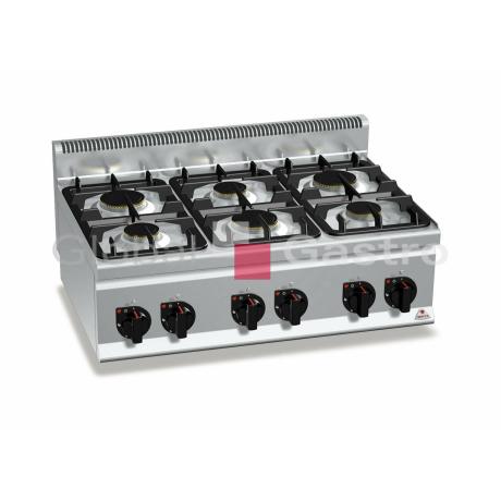 Plynový sporák Bertos G6F6BPW (28,5 kW) | Bertos 7096804