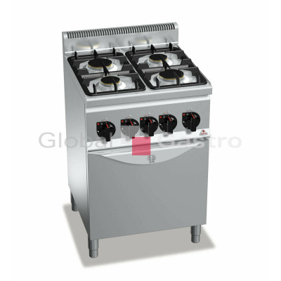 Plyn. sporák Bertos G6F4PW+FG1 (22,5 kW) | Bertos 7096807