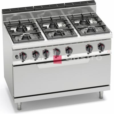 Sporák s troubou Bertos G7F6+T | Bertos 7097029