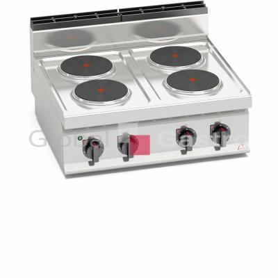 Elektrický sporák Bertos E7P4B | Bertos 7097064
