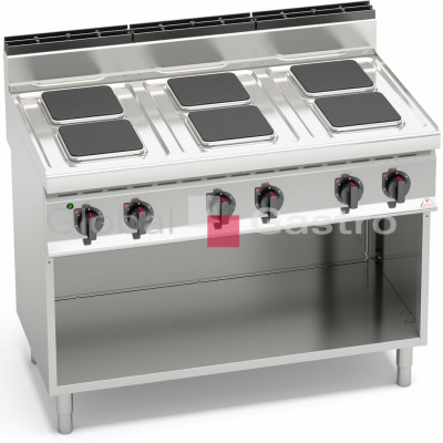 Elektrický sporák Bertos E7PQ6M | Bertos 7097071