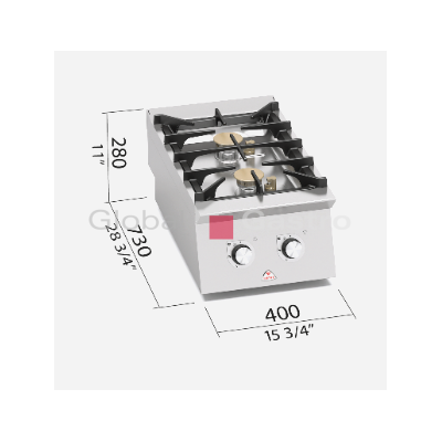 Plynový sporák Bertos SG7F2B | Bertos 7097500