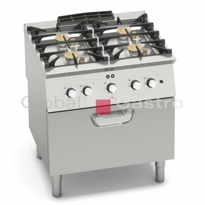 MASOPROFIT 7097507 | Plynový sporák Bertos SG7F4+FE2/SC