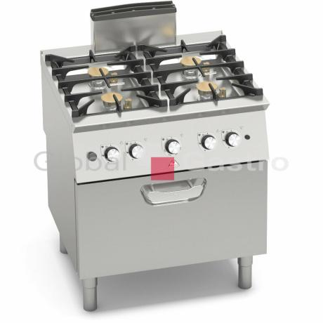 Plynový sporák Bertos SG7F4+FG/SC | Bertos 7097509