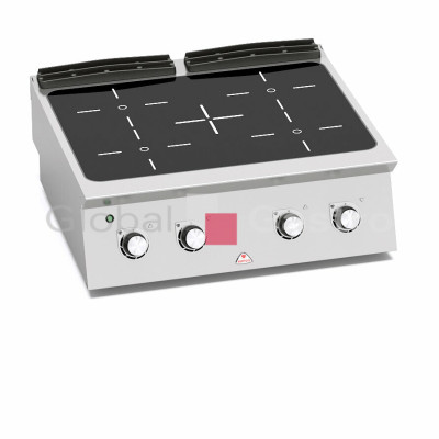 Sklokeramický sporák Bertos SE7P4B/VTR | Bertos 7097511