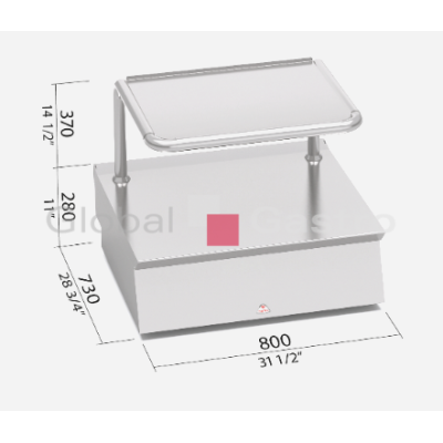 Neutrální pracovní modul Bertos SN7T8B+S | Bertos 7097543