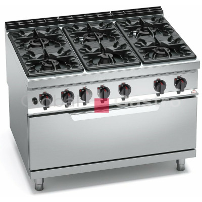 Sporák s troubou Bertos G9F6+T | Bertos 7099021