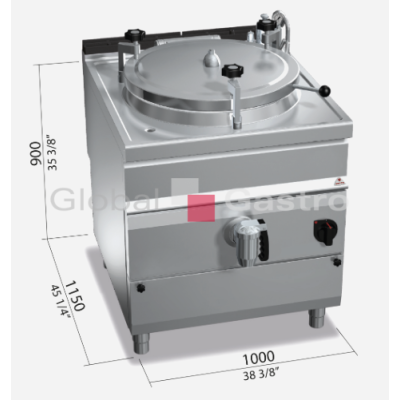 Dvouplášťový tlakový kotel Bertos E9P20IA | Bertos 7099087