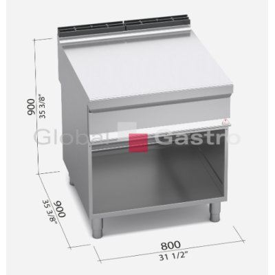 MASOPROFIT 7099337 | Neutrální pracovní modul Bertos N9-8MC