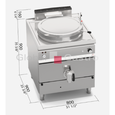 Dvouplášťový kotel Bertos SG9P15l | Bertos 7099630