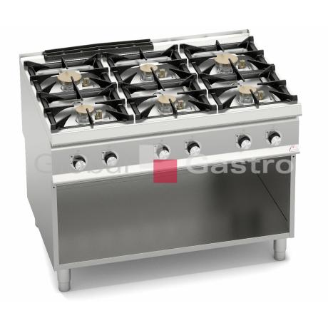 Plynový sporák SG9F6MPS | Bertos 7099732