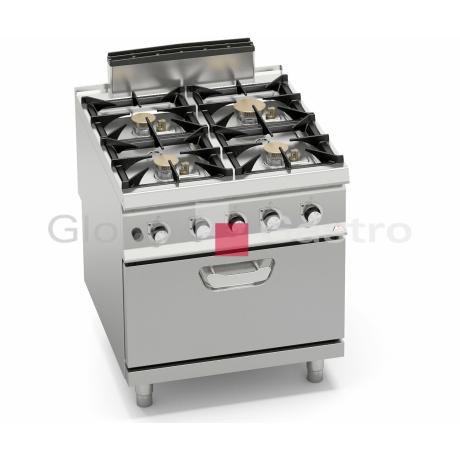 Plynový sporák s troubou SG9F4PS+FG | Bertos 7099733