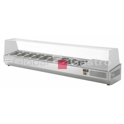Pizza chladící pultová vitrína Asber GV 200 (GN1/4) | Asber 6170427
