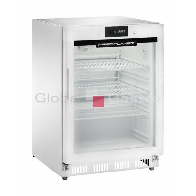MASOPROFIT 6175403 | Skříň chladící AKD 200RG 140 L lak./sklo