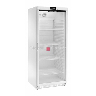 MASOPROFIT 6175405 | Skříň chladící AKD 600RG 580 L lak./sklo