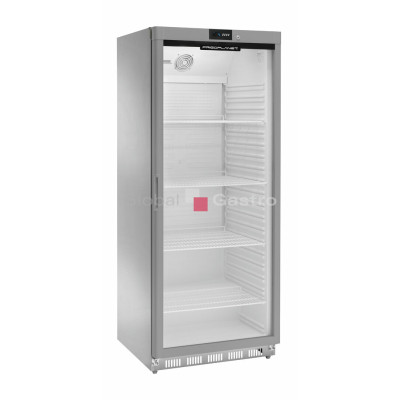 Skříň chladící AKD 600RG SS 580 L nerez/sklo | FRIGOPLANET 6175411