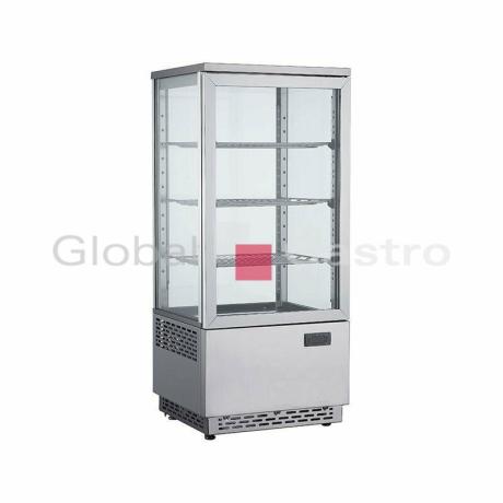 Vitrína chladící RT 78L 8 nerez |  6174004