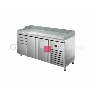 Stůl pizza chladící ETP 8 200 24 HC GR | Asber 6176726