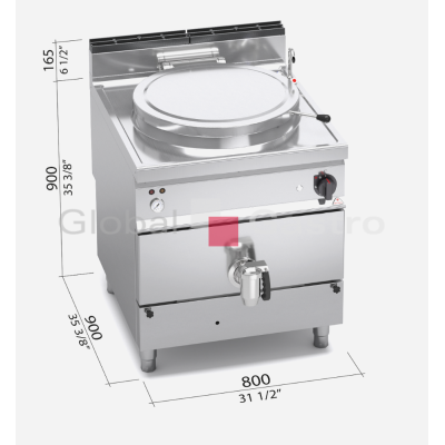 Kotel plyn 150l G9P15I | Bertos 7099080