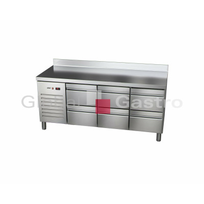 Stůl chladící ETP 7 180 06 HC GI agregát vlevo | Asber 6176705L