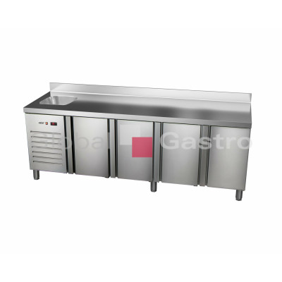 ETP 7 225 40 HC S GI agregát vlevo + dřez | Asber 6176706LS