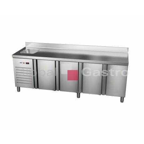 ETP 7 225 40 HC S GI agregát vlevo + dřez | Asber 6176706LS