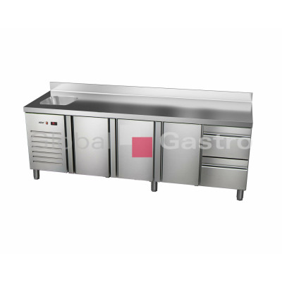 ETP 7 225 32 HC S GI agregát vlevo + dřez | Asber 6176707LS